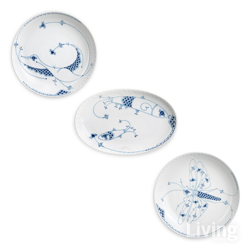 Royal Creatures 복어, 청어, 백조 등이 그려진 2021년 로얄크리처스 컬렉션