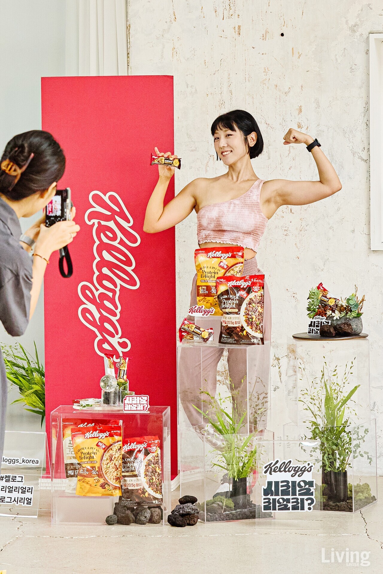 웰니스 라이프 인플루언서들의 마음을 사로잡은 켈로그.