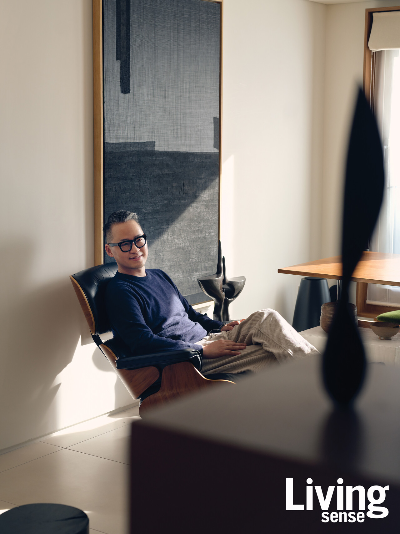 천편일률적인 한국의 아파트에 새로운 풍경을 제안하고 싶다고 말하는 이승일 디렉터.