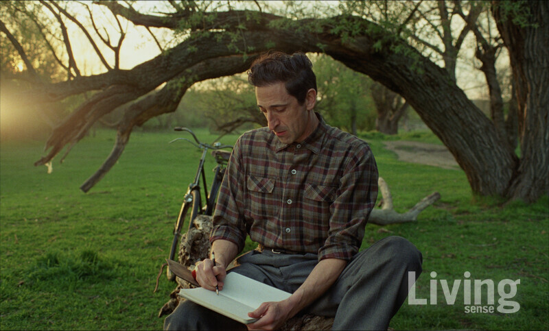 영화〈브루탈리스트〉로 제97회 미국 아카데미 시상식에서 남우주연상을 수상한 배우 애드리언 브로디.