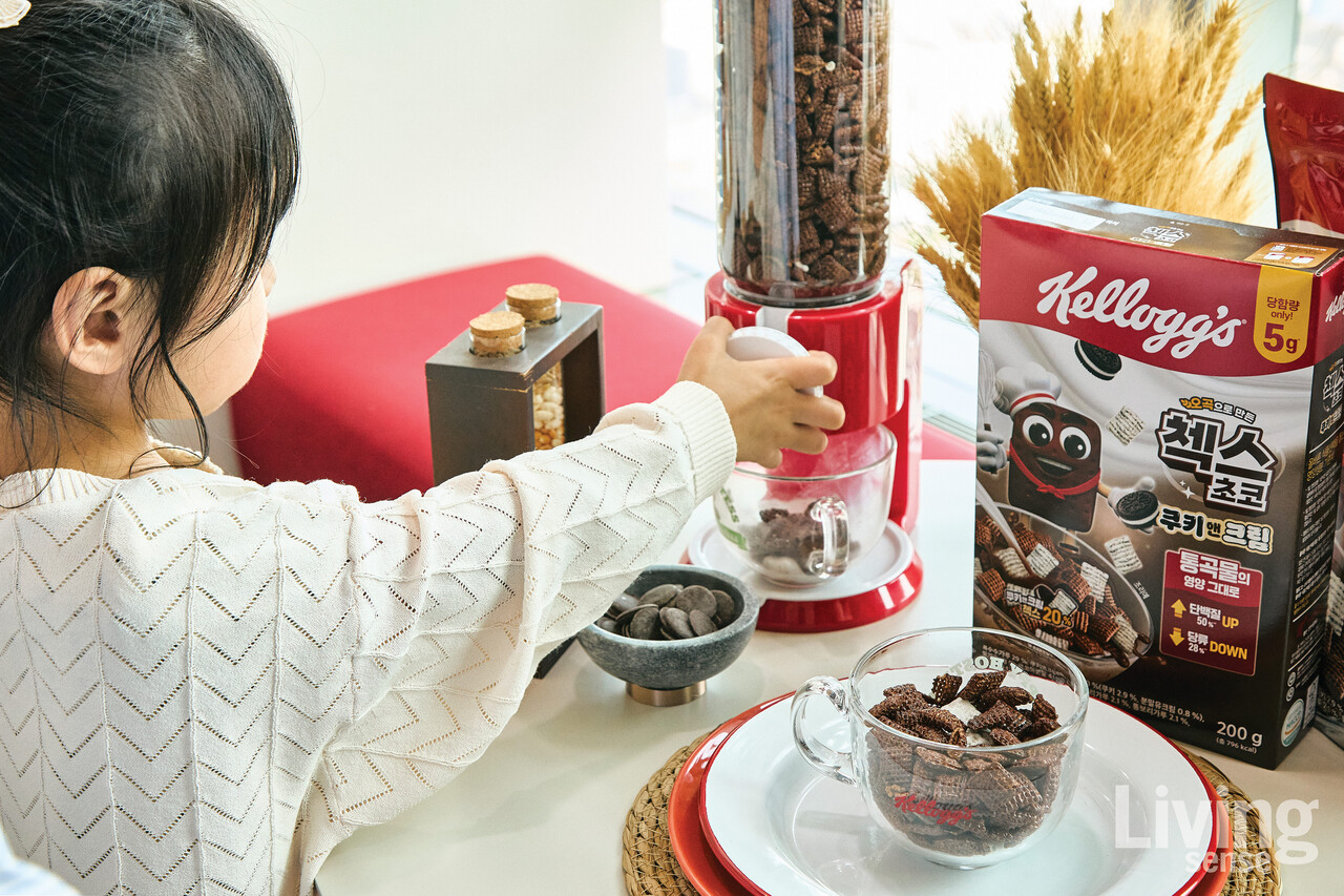 입안 가득 부드럽게 번지는 쿠키앤크림의 달콤함은 남녀노소 누구에게나 친근하게 다가간다.