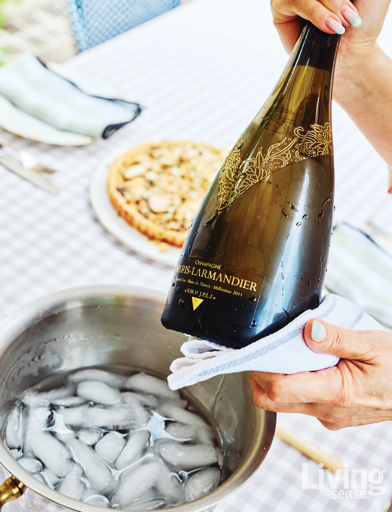 그녀가 추천하는 샴페인 ‘와리 라망디에’.