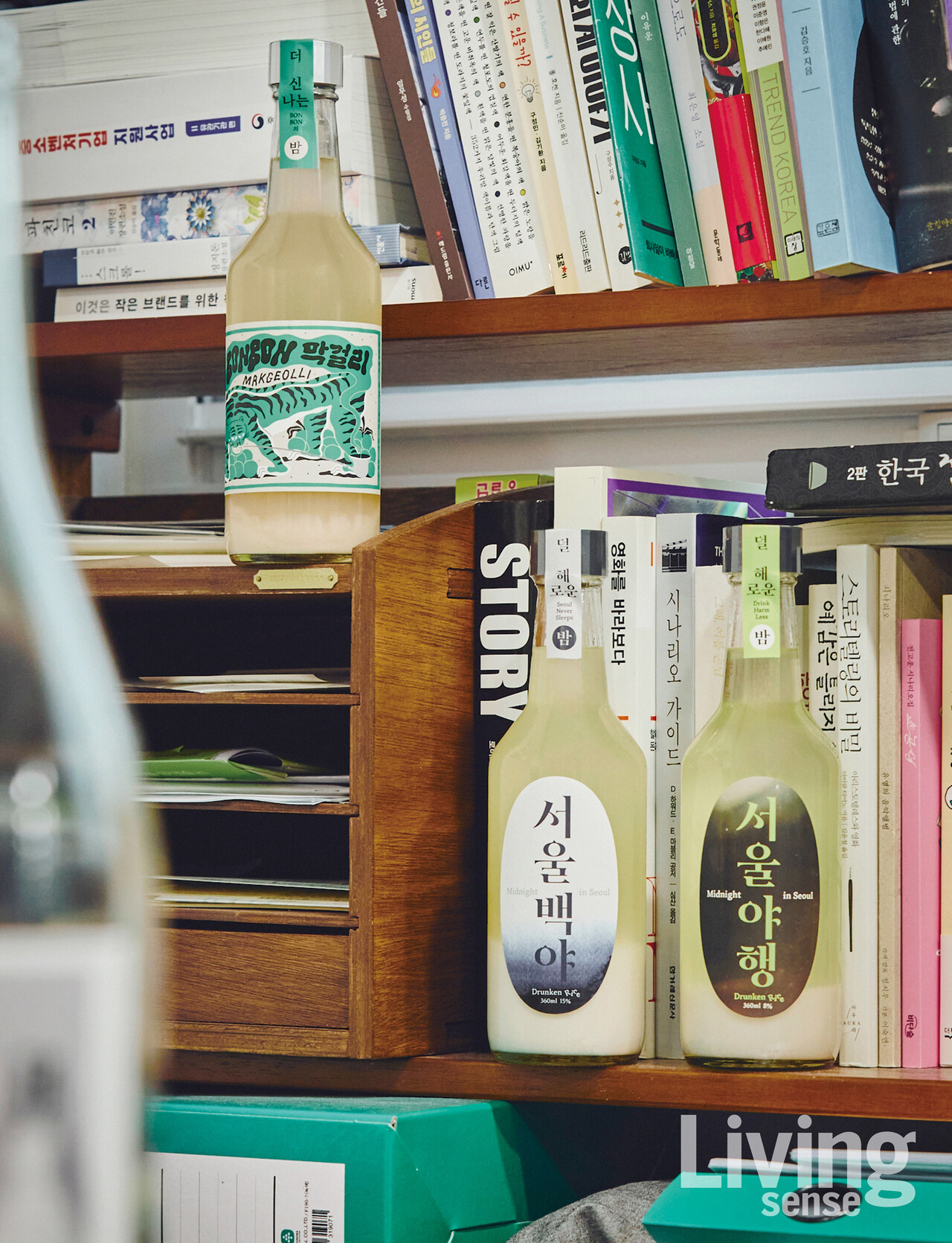 쌀 풍미가 매력적인 ‘서울야행’, ‘서울백야‘와 ‘봉봉 막걸리’.